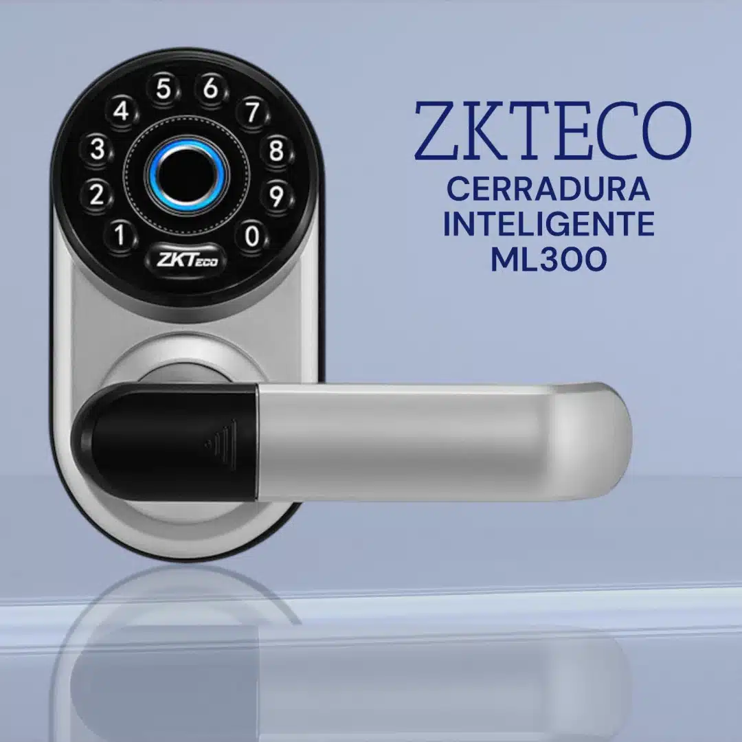 Cerradura Inteligente Para Puerta de Madera ML300